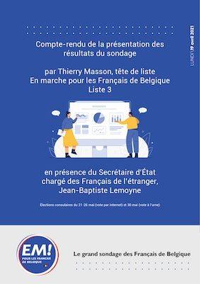 Compte-rendu du grand sondage des Français de Belgique avec Jean-Baptiste Lemoyne